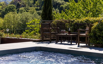 Villa Casentino: Piscina