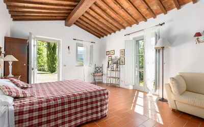 Villa Casentino: Camera da letto