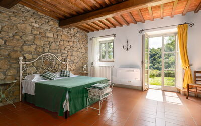 Villa Casentino: Camera da letto