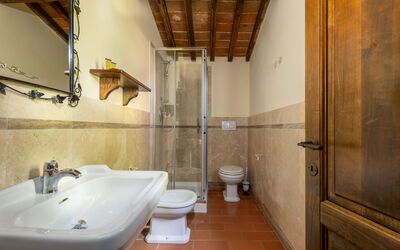 Villa Casentino: Bagno
