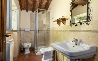 Villa Casentino: Bagno