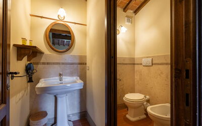 Villa Casentino: Bagno