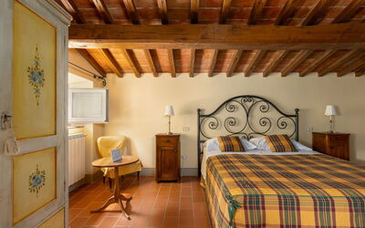 Villa Casentino: Camera da letto