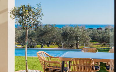 Villa Olivum: bassin, Extérieur, Extérieurs, Jardin