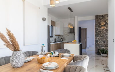 Villa Olivum: Cuisine, Salon