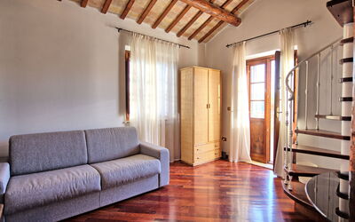 Villa Vittoria: Camera da letto, Soggiorno