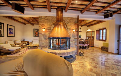 Villa Vittoria: Sala da pranzo, Soggiorno