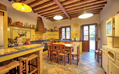 Villa Vittoria: Cucina, Sala da pranzo