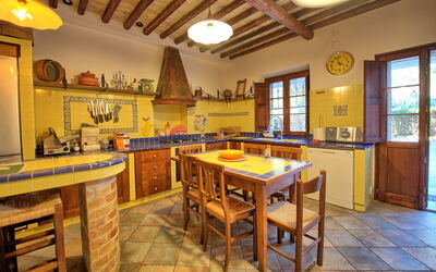 Villa Vittoria: Cucina, Sala da pranzo