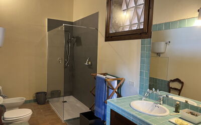 La Corte del Mangia: Bathroom