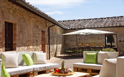 La Corte del Mangia: Balcony / Terrace / Patio