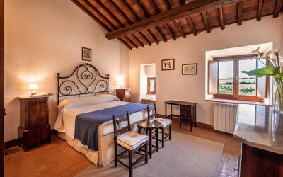 La Corte del Mangia: Bedroom