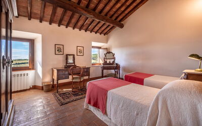La Corte del Mangia: Bedroom