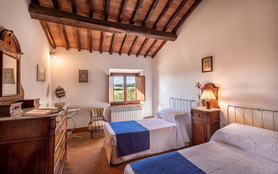 La Corte del Mangia: Bedroom