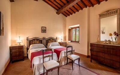 La Corte del Mangia: Bedroom