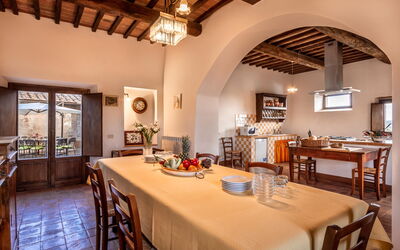 La Corte del Mangia: Common Room, Kitchen