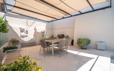 Villa Greca: Balkon / terras / patio, Buitenshuis