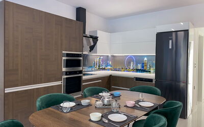 Villa Greca: Dining Room, Kitchen