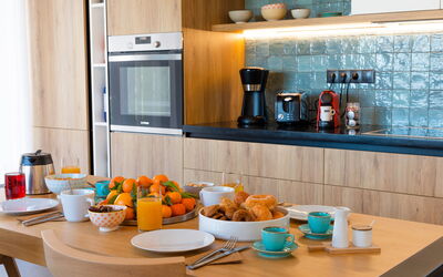 Villa Acropolitana: Aliments, Cuisine, Détails de la chambre