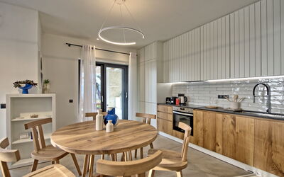 Villa Acropolitana: Cuisine, Salon