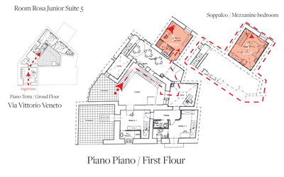 Rosa Junior Suite 5 - Dimora Osanna