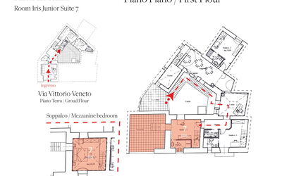 Iris Junior Suite 7, Dimora Osanna
