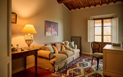 Villa Marliana: Woonkamer