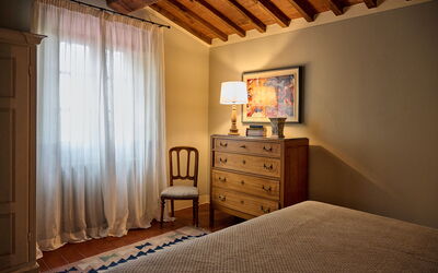 Villa Marliana: slaapkamer