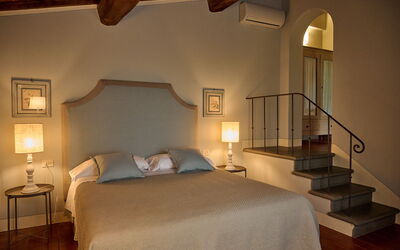 Villa Marliana: slaapkamer