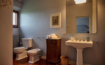 Villa Marliana: Badkamer