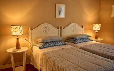 Villa Marliana: slaapkamer