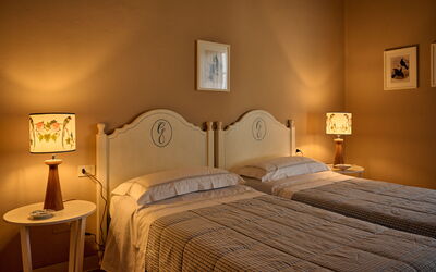 Villa Marliana: slaapkamer