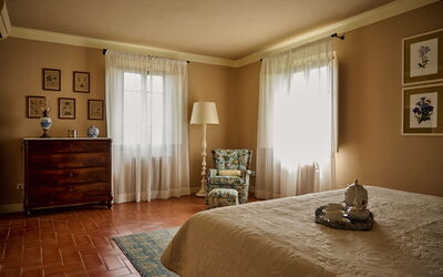 Villa Marliana: slaapkamer