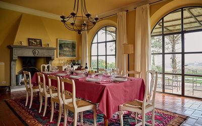 Villa Marliana: Lunchroom