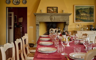 Villa Marliana: Lunchroom