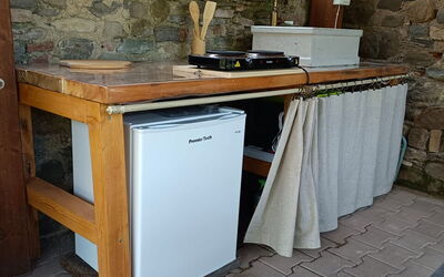 Locanda di Alberi without Kitchen: Kitchen, Outdoor