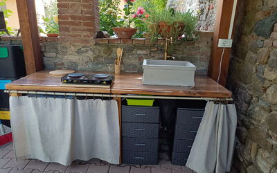 Locanda di Alberi without Kitchen: Kitchen, Outdoor