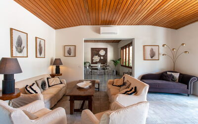 Villa Hidalgo: Living room