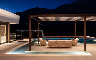 Villa El: Balcone / Terrazza / Patio, Piscina