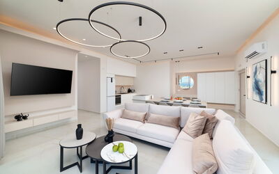 Seaview Lux: Cuisine, Salon