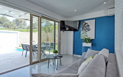 Villa Silentium Ionia: Salon