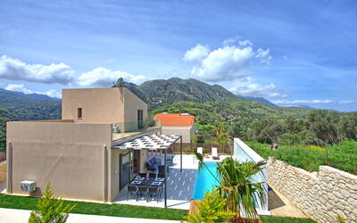 Villa Silentium Ionia: bassin, Extérieur, Extérieurs, Vues