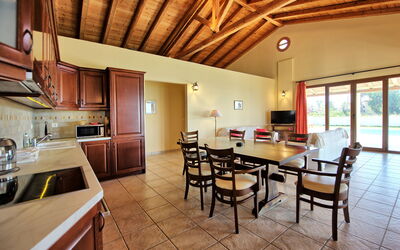 Villa Calypso: Cuisine, Salon