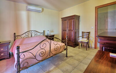 Villa Calypso: chambre à coucher