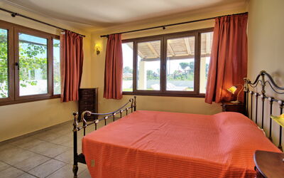 Villa Calypso: chambre à coucher