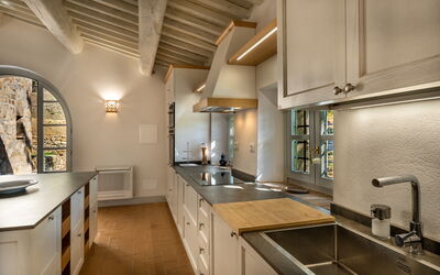 Villa Lucarella: Kitchen