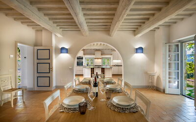 Villa Lucarella: Dining Room