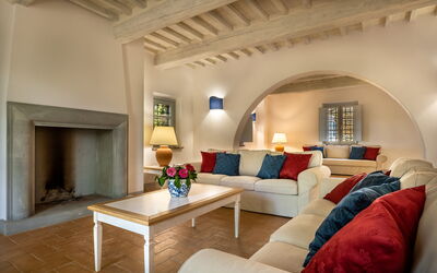 Villa Lucarella: Kitchen, Living Room