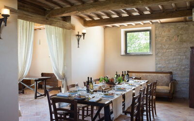 Villa S.f. Assisi: Dining Room, Food