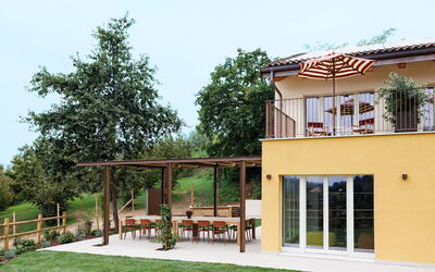 Casa Bellocchia: Balkon / terras / patio, Herfst, Lente, Tuin, Zomer